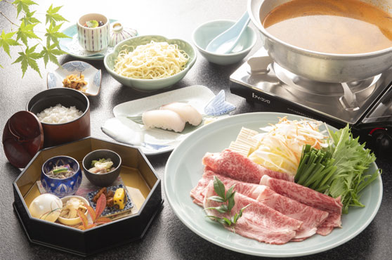 黒毛和牛旨辛鍋コース