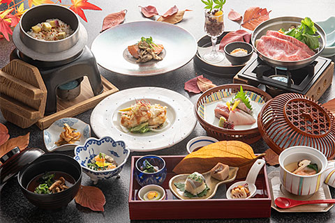ささね会席 8,250円～（1名様・税サ込）