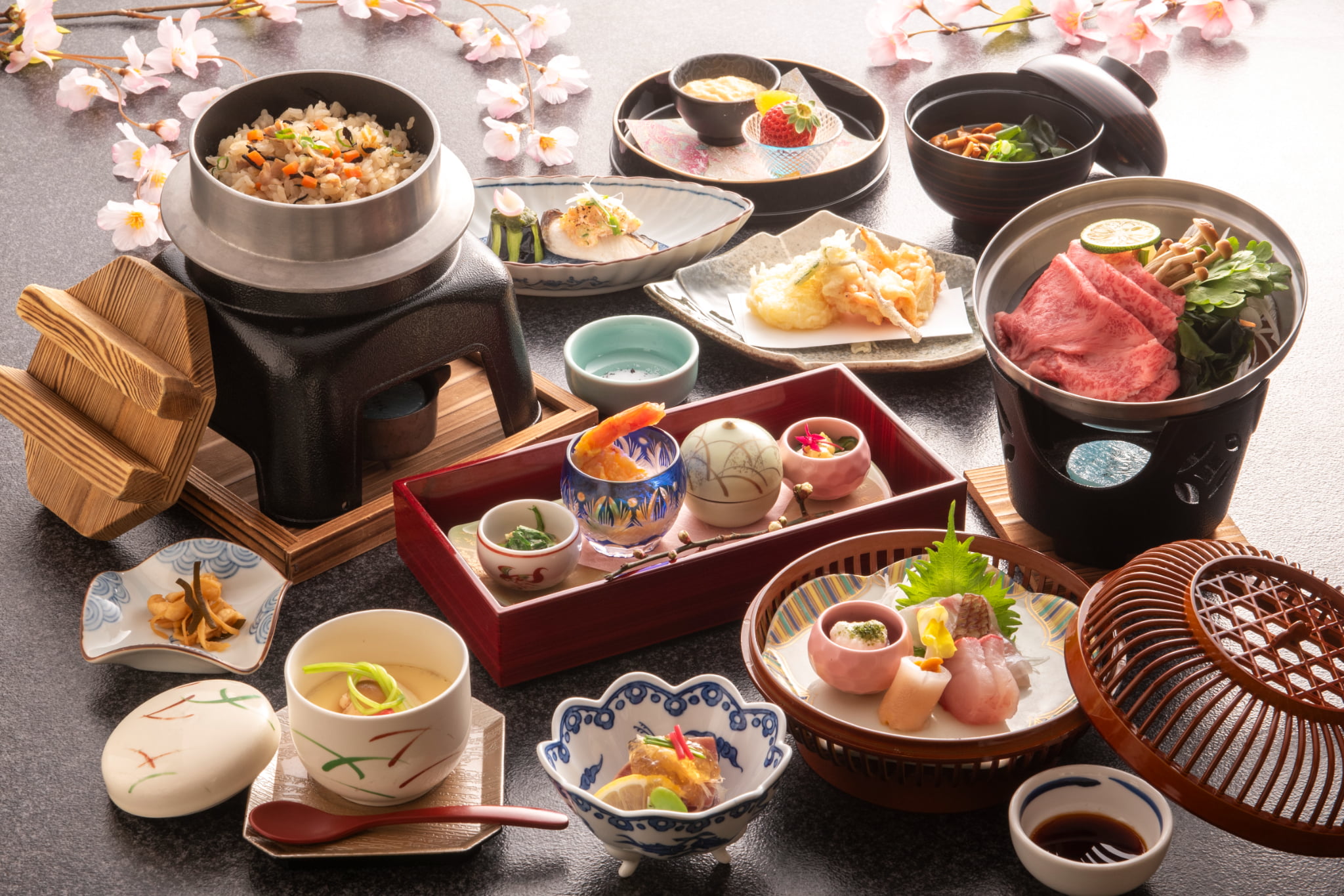 ささね会席 8,250円～（1名様・税サ込）