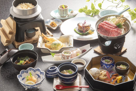 ささね会席 8,250円~(1名様・税サ込)